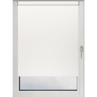 Рулонная штора PRAKTO Blackout Color 60x160 см белый 8310704