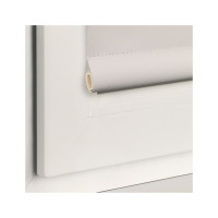Рулонная штора PRAKTO Blackout Color 60x160 см белый 8310704
