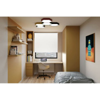 Рулонная штора PRAKTO Blackout Color 60x160 см белый 8310704