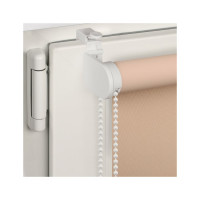 Рулонная штора PRAKTO Blackout Color 90x160 см какао 8311121