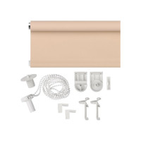 Рулонная штора PRAKTO Blackout Color 90x160 см какао 8311121