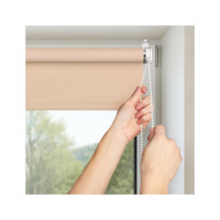 Рулонная штора PRAKTO Blackout Color 90x160 см какао 8311121
