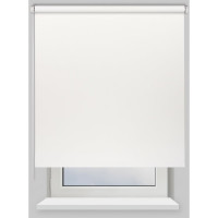Рулонная штора PRAKTO Blackout Color 160x175 см белый 8310780