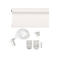 Рулонная штора PRAKTO Blackout Color 160x175 см белый 8310780