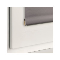 Рулонная штора PRAKTO Blackout Color 60x160 см серый 8311350