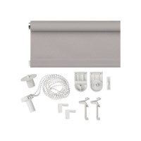 Рулонная штора PRAKTO Blackout Color 60x160 см серый 8311350