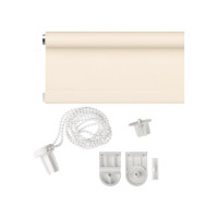 Рулонная штора PRAKTO Blackout Color 140x175 см натуральный 8310902