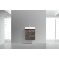 Подвесная база под раковину BelBagno PIETRA Stone MINI-500AS-2C-SO-PT
