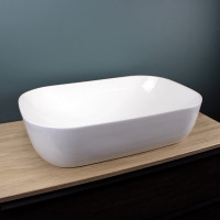Раковина Teymi Solli 60 artceramic, накладная, белая 00-00256785