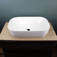 Раковина Teymi Solli 60 artceramic, накладная, белая 00-00256785