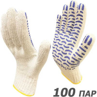 Рабочие перчатки Master-Pro® ВОЛНА, 100 пар, 10 класс вязки 4907-WV-100