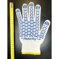 Рабочие перчатки Master-Pro® ВОЛНА, 100 пар, 10 класс вязки 4907-WV-100