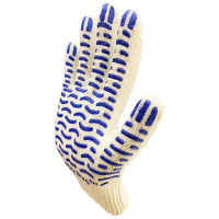 Рабочие перчатки Master-Pro® АКТИВ-ВОЛНА, 10 пар, 10 класс вязки 2310-AV-10-PVC