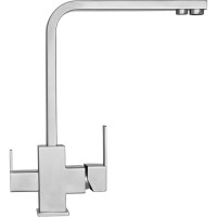 Смеситель для кухни WISENT с подводкой питьевой воды, сатин W4371-3