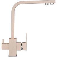 Смеситель для кухни WISENT с подводкой питьевой воды, песочный W4371-3-21