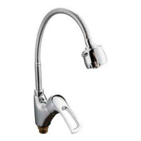 Смеситель для кухни MYNAH однорычажный, хром, гибкий излив, латунь M5222