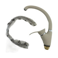 Смеситель для кухни MYNAH поворотный излив, бежевый, высота 30 см M5901D