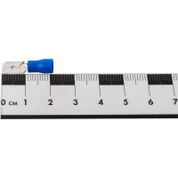 Разъём DORI плоский изолированный штекер 6,3 мм 1,5-2,5 мм2 РПИп 100 шт 44628