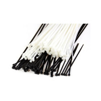 Нейлоновый хомут DORI 4,8x300 мм белый 100 шт 41771