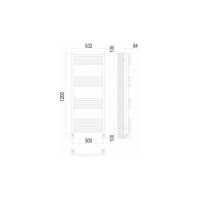 Полотенцесушитель водяной Terminus & Классик П22 500x1200 4670078529619