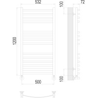 Полотенцесушитель водяной Авиэль П14 500x1200 Terminus 4670078529220