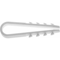 Дюбель-хомут Урал ПАК белый, 5-10, 10 шт. АЭ-5059010-010