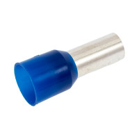 Штыревой втулочный изолированный наконечник KLR KTE 16-12 16mm2/L=12mm/Синий 1016012