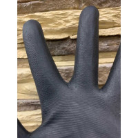 Перчатки рабочие СОФТТАЧ БЛЭК, нейлоновые с полиуретановым покрытием, 10 пар Master-Pro® 3913-NPU-B-10