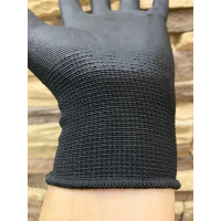 Перчатки рабочие СОФТТАЧ БЛЭК, нейлоновые с полиуретановым покрытием, 10 пар Master-Pro® 3913-NPU-B-10