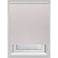 Рулонная штора PRAKTO Blackout Color 140x175 см светло-серый 8311299