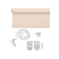 Рулонная штора PRAKTO Blackout Color 140x175 см бежевый 8311039