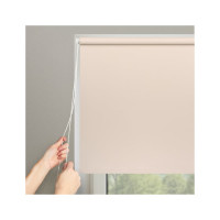 Рулонная штора PRAKTO Blackout Color 140x175 см бежевый 8311039