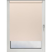 Рулонная штора PRAKTO Blackout Color 50x160 см бежевый 8310957