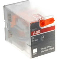 Промежуточное реле ABB, CR-M230AC4, 6А, 220В, 4ПК, CR-M, без индикации, без розетки, 1SVR405613R3000