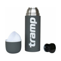 Термос Tramp Soft Touch 1.0 л, серый TRC-1091