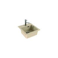 Мойка ALVEUS GRANITAL ATROx 20 TERRA - G22 470x500 1x в комплекте с сифоном 1132823 1131987
