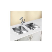 Мойка ALVEUS LUNO 20 SAT 90 FI 340x400 в комплекте с сифоном 1102384 1128740
