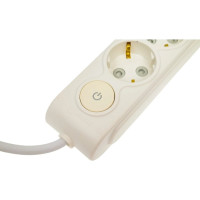 Удлинитель Makel 3х2м с заземлением 16А защитные шторки N3310033