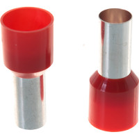 Штыревой втулочный изолированный наконечник KLR KTE 35-16 35мм2/L=16мм/Красный 1035016