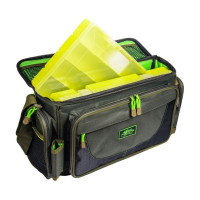 Tramp сумка рыболовная с пластиковыми коробками 2шт 40x17x24см M TRP-032