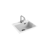 Мойка ALVEUS GRANITAL ATROx 30 ARCTIC - G11 590x500 1x в комплекте с сифоном 1132823 1131991
