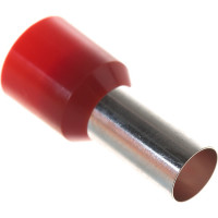 Штыревой втулочный изолированный наконечник KLR KTE 35-16 35мм2/L=16мм/Красный 1035016