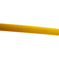 Термоусадочная трубка KLR KLR-GSHS-Z-2X-8.0-YL 8.0/4.0мм/Коэффициент усадки: 2:1/Цвет: Желтый 5350080