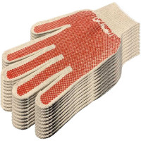 Рабочие перчатки Master-Pro® СПЕЦ, 10 пар, 10 класс вязки, ПВХ 3210-SP-10-PVC