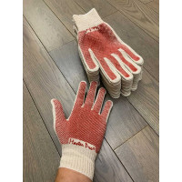 Рабочие перчатки Master-Pro® СПЕЦ, 10 пар, 10 класс вязки, ПВХ 3210-SP-10-PVC