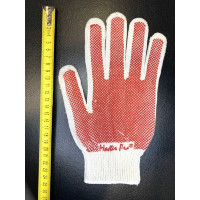 Рабочие перчатки Master-Pro® СПЕЦ, 10 пар, 10 класс вязки, ПВХ 3210-SP-10-PVC