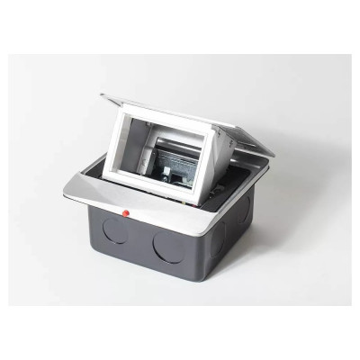 Люк на 1,5 поста SPL 45x45, алюминий, с металлической коробкой, IP44 300002