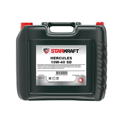 Полусинтетическое моторное масло STARKRAFT hercules 10w-40 sd HS0025020