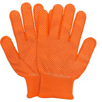 Рабочие перчатки Master-Pro® МИКРОТАЧ оранжевый, нейлоновые 1 пара 2513-NPVC-OR-S 2513-NPVC-OR-S-1
