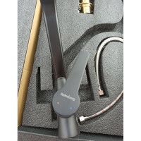 Смеситель для кухни Rainsberg с силиконовым гибким изливом, черный R603CK-5